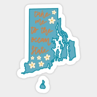 rhode island Sticker